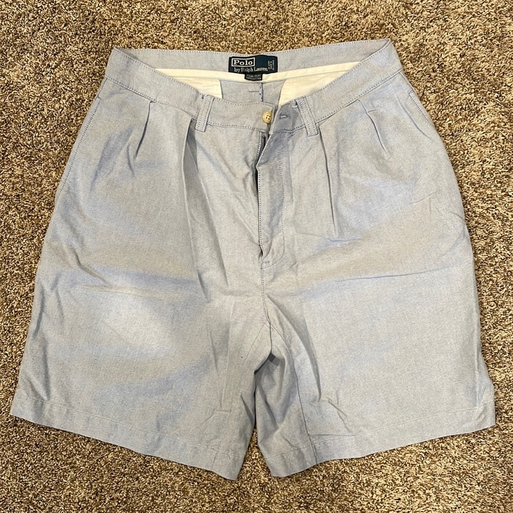 Mens Blue Shorts - Tyler Short - Blue - Size 33 - Polo Ralph Lauren